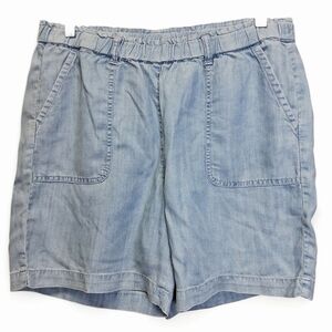 Talbots Light Denim Women's Shorts  6" Size M